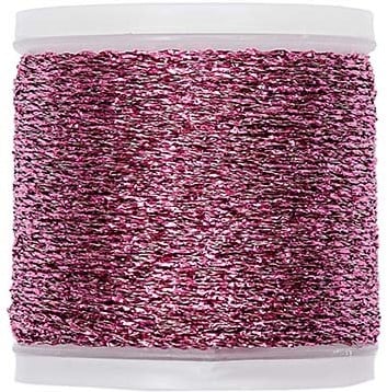 Rico Sticktwist Metallic Embroidery Thread No. 10 40m 313 Pink
