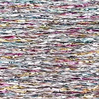 Rico Sticktwist Metallic Embroidery Thread No. 10 40m 380 Silver/Colourful-2