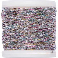 Rico Sticktwist Metallic Embroidery Thread No. 10 40m 380 Silver/Colourful