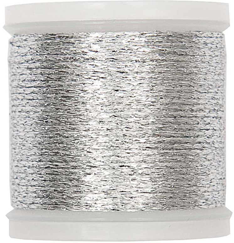 Rico Sticktwist Metallic Embroidery Thread No. 20 50m 922 Silver 