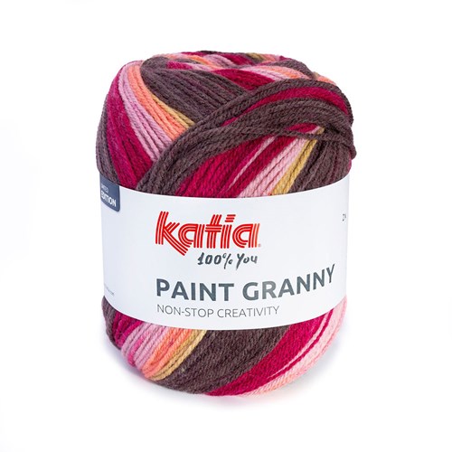 Katia Paint Granny 201 Pearl blackberry-Beige-Makeup