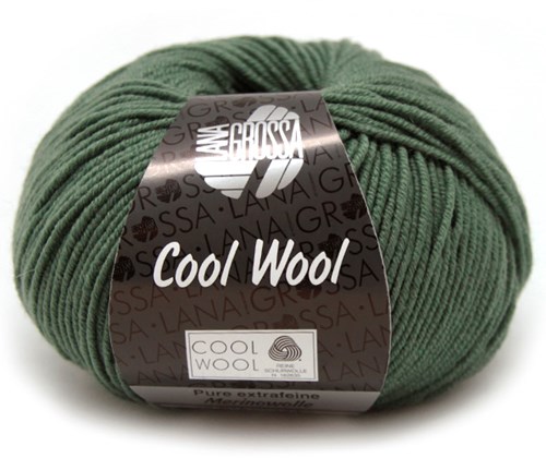 Lana Grossa Cool Wool 2021 Dark Gray Green