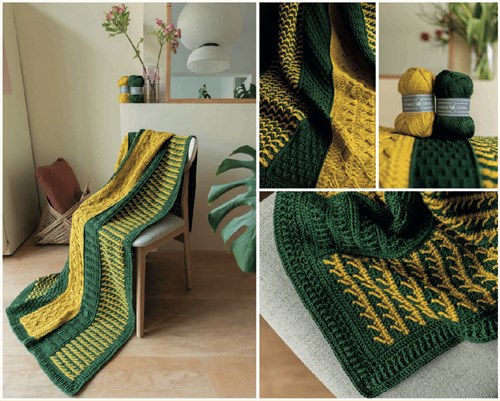 Haakplein Crochet Kit CAL2025 True Colors - Lemon Leaves 014.261-2