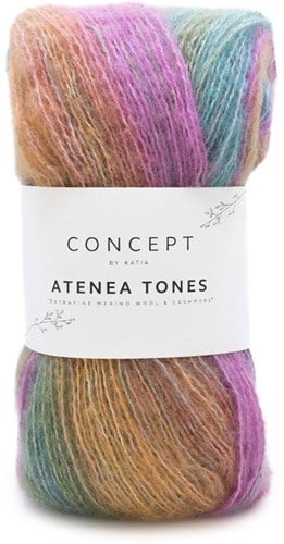 Katia Atenea Tones 204 Green-Turquoise-Lilac