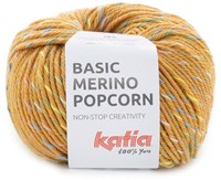 Katia Basic Merino Popcorn 204 Caramel-Multicoloured