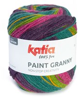 Katia Paint Granny 204 Green-Mustard-Lilac