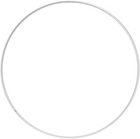 Metal ring 20cm - White