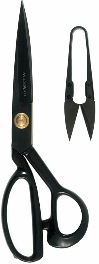 Milward Set Fabric Scissors (23cm) & Thread Snips (10cm) 