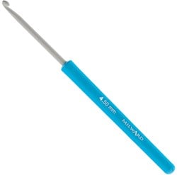 Milward Crochet Hook with Plastic Handle: 14cm x 4.50mm