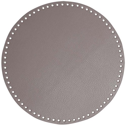 Go Handmade PU Leather Base Ø 30 cm Beige