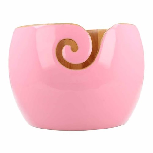 Scheepjes Yarn Bowl African sandalwood Pink 17.5x12cm