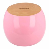 Scheepjes Yarn Bowl African sandalwood Pink 17.5x12cm-3