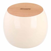 Scheepjes Yarn Bowl African sandalwood Ivory 17.5x12cm-3