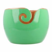 Scheepjes Yarn Bowl African sandalwood Green 17.5x12cm