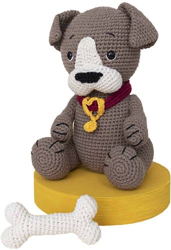 Scheepjes Amigurumikit Dog & Bone Crochet-2