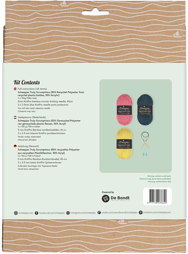 Scheepjes Beginner breikit Colour block sjaal