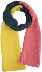 Scheepjes Beginner knitting kit Color block scarf