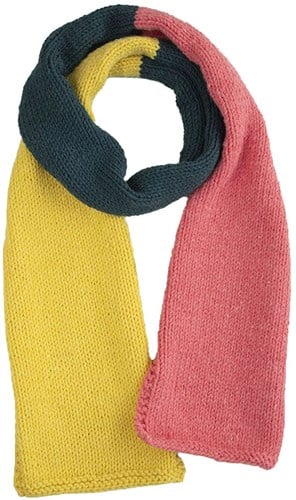 Scheepjes Beginner knitting kit Color block scarf