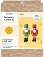Scheepjes Nutcracker crochet kit Catona and Furry Tales