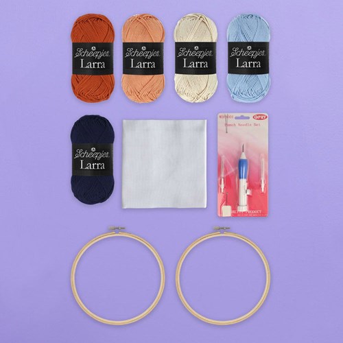 Scheepjes Punch Needle Kit Flowers-2