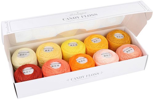Scheepjes Candy Floss colour pack 10x20 gram Butterscotch-3