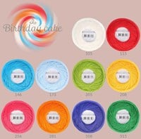 Scheepjes Candy Floss colour pack 10x20gr Birthday Cake-2