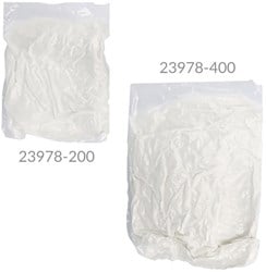 Cushion filling vacuum sealed