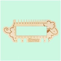 Scheepjes knitting and crochet hook gauge-2