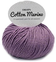 Drops Cotton Merino Uni Colour 23 Lavender