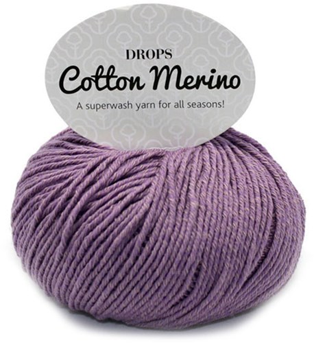 Drops Cotton Merino Uni Colour 23 Lavender