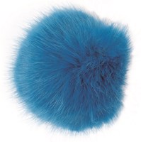 Rico Fake Fur Pompon Medium 23 Azure
