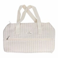 Scheepjes Knitting bag 45x16.5x19.5cm striped beige