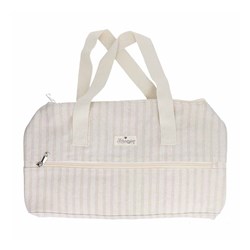 Scheepjes Knitting bag 45x16.5x19.5cm striped beige