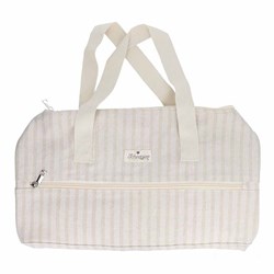 Scheepjes Knitting bag 45x16.5x19.5cm striped beige