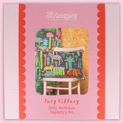 Scheepjes Lucy Tiffney Embroidery Kit 60x40cm Jolly Animaux