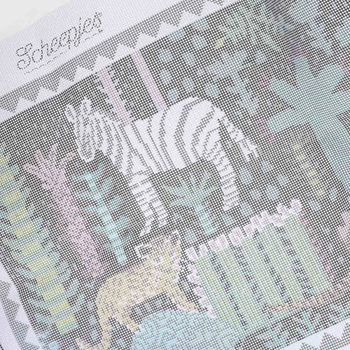 Scheepjes Lucy Tiffney Borduurkit 60x40cm Jolly Animaux 
