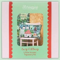 Scheepjes Lucy Tiffney Embroidery Kit 60x40cm Little Houses
