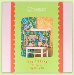 Scheepjes Lucy Tiffney Embroidery Kit 60x40cm Mr. Bear