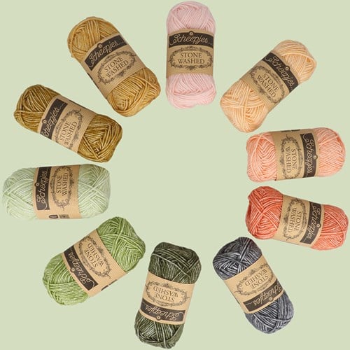 Scheepjes Stone washed Colour pack