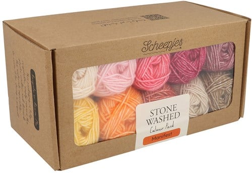 Scheepjes Stone washed Colour pack