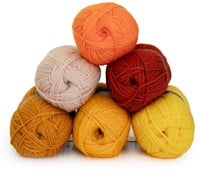 Scheepjes Colour Crafter Colour Pack 6x50g Clogs