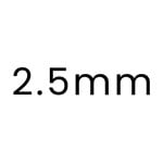 2.5 mm