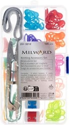 Milward Knitting Accessory Set 17-piece kit with markers