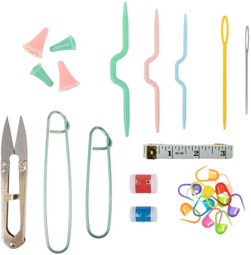 Milward Knitting Accessory Set 17-piece kit with markers-3