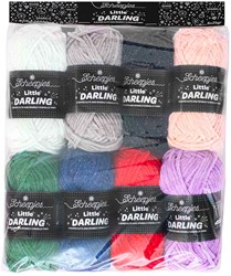 Scheepjes Little Darling Sparkle colour pack 8x25g