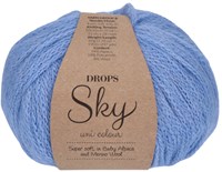 Drops Sky Uni Colour 026 Cornflower Blue