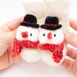 Sockirumi Snowman Baby Crochet Pattern