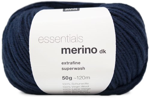 Rico Essentials Merino dk 28 Navy