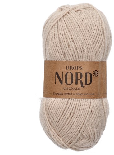 Drops Nord Uni Colour 29 Marzipan