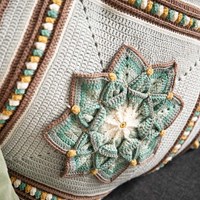 Flowerful Cushion Crochet Kit-2